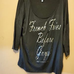 French Fries Before Guys Shirt